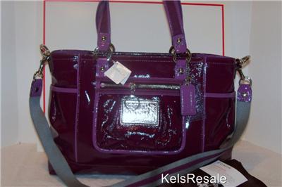 coach poppy purse, purple tote bag, mothers day