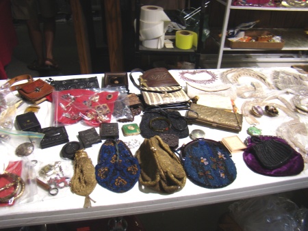 beaded purses, vintage items