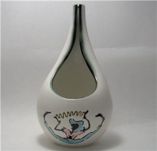 hull pottery, rare vase, tropicana