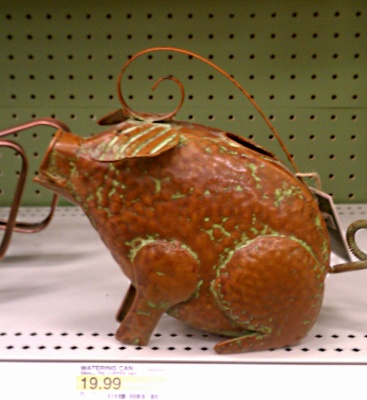 Smith and Hawkin pig, watering can