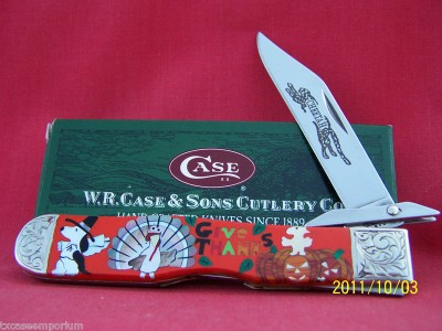 snoopy, case knife, collectible knives,thanksgiving