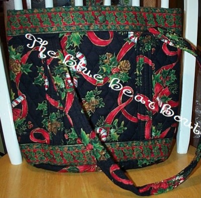 Vera Bradley, christmas, retired, bag, purse, handbag, tote
