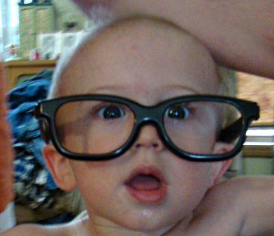 baby glasses, eBay Queen, how to sell on eBay, black nerd glasses