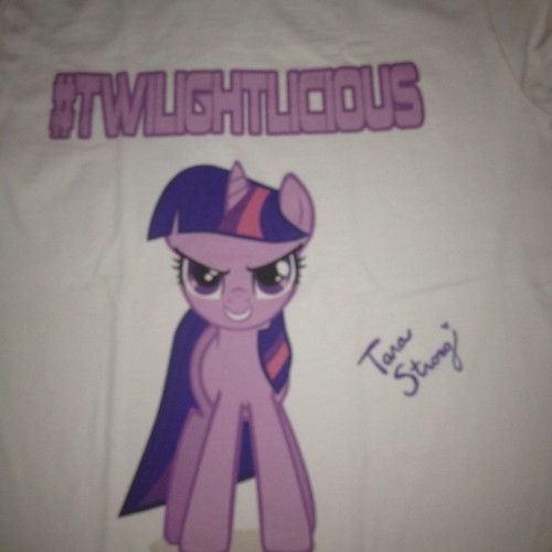 Twilightlicious, My Little Pony Signed tshirt