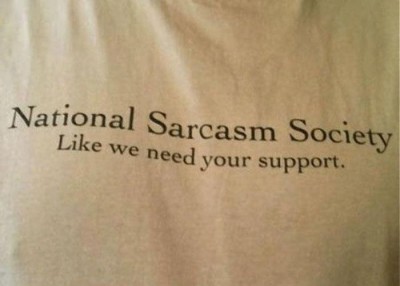 national sarcasm day